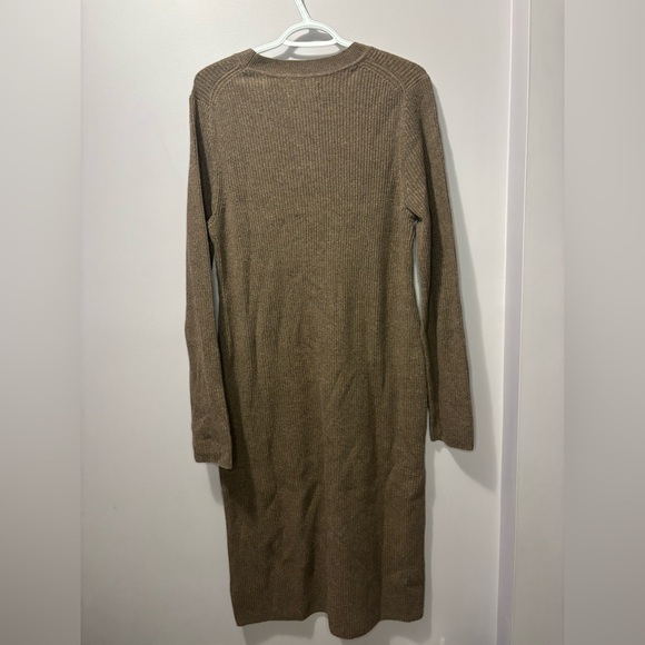 Gap CashSoft Rib Mini Sweater Dress cashmere brown - Picture 3 of 6